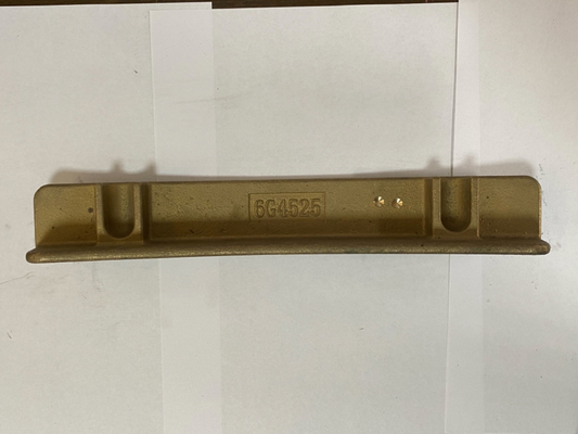 6G4525 Faixa de desgaste de placas de bronze personalizadas com tecnologia de processamento de fundição