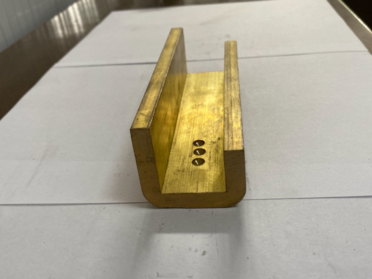 6G4525 6G4524 Banda de desgaste de bronze de largura personalizada, sabotar, etc. Tecnologia de processamento