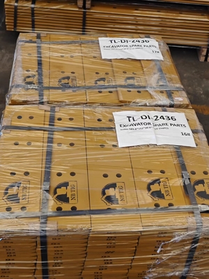 Lâmina de Caçamba Traseira JCB da Marca NB TIG  Alto Mn  Arestas de Corte  Lâminas JCB Chanfradas Simples para Carregadeira
