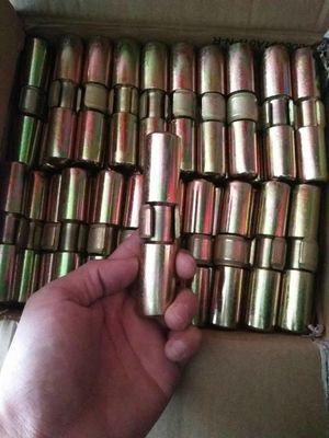 P60 Escavação de balde de fechamento de alfinete com milha de aço revestido de zinco superfície de oxigênio preto