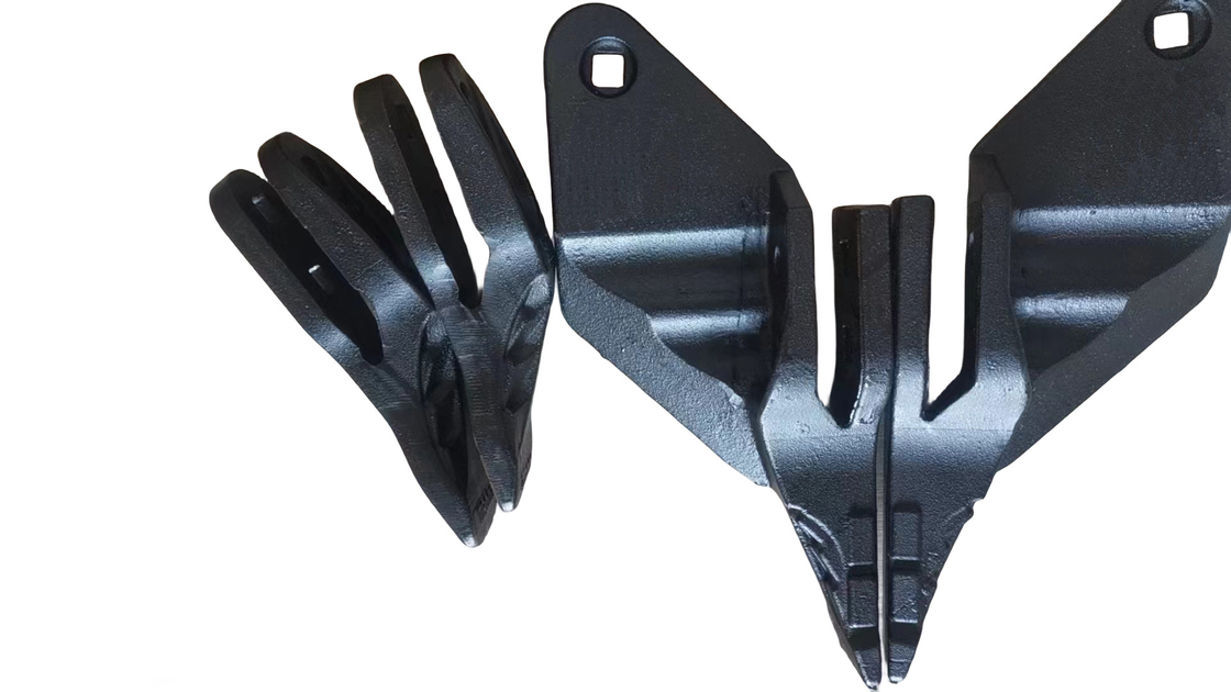 Tipo de rocha de Hidromek HK100 102S Dentes e cortadores laterais 810-10600RC 810-10630RC 810-10640RC Material de aço ligado