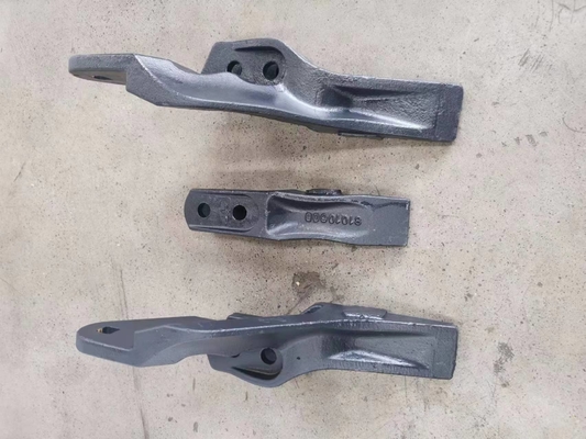 Resistente ao desgaste JCB Hidromek 102S dentes e fresas laterais 81010605 81010630 81010640Aço Liga Material