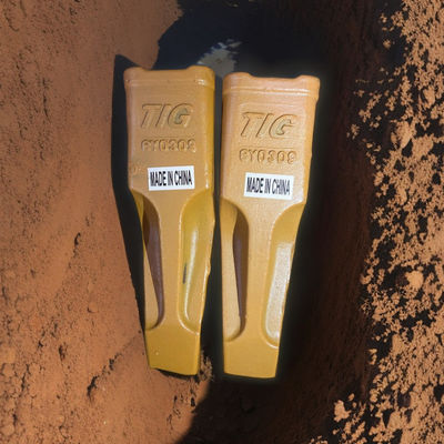 As pontas da cubeta do estripador de  Excavator Bucket Teeth 6Y0359 6Y0309 da fábrica do tipo do TIG vestem as peças