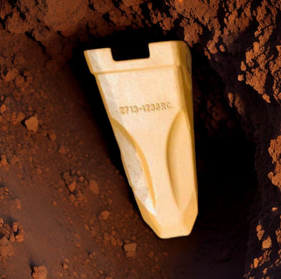 TIG marca DaewooDH360 dentes de balde pontas de balde 2713-1236RC dente com material durável para máquinas de movimentação de terra Daewoo