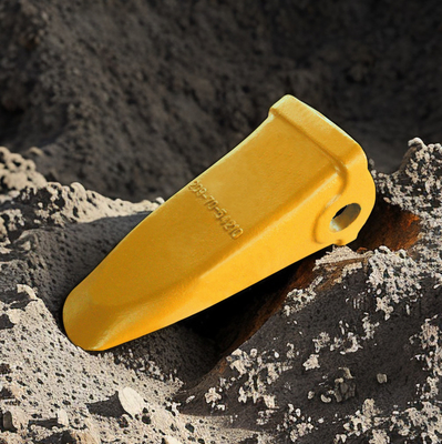 Dentes da cubeta do tipo do TIG dos dentes da cubeta da rocha do aço de liga PC650 209-70-54210 RC com a máquina V51