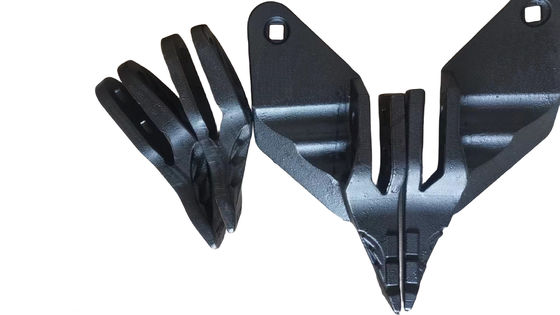 Tipo de rocha de Hidromek HK100 102S Dentes e cortadores laterais 810-10600RC 810-10630RC 810-10640RC Material de aço ligado